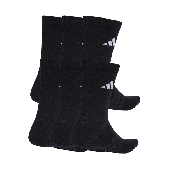 Skarpety adidas Cushioned Crew 6 par czarne KE5499