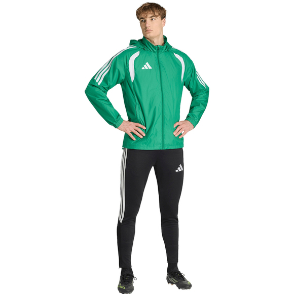 Kurtka męska adidas Tiro 26 League Windbreaker zielona JY9729