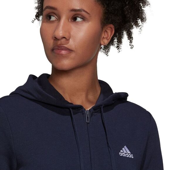 Bluza damska adidas Essentials Logo granatowa H07749