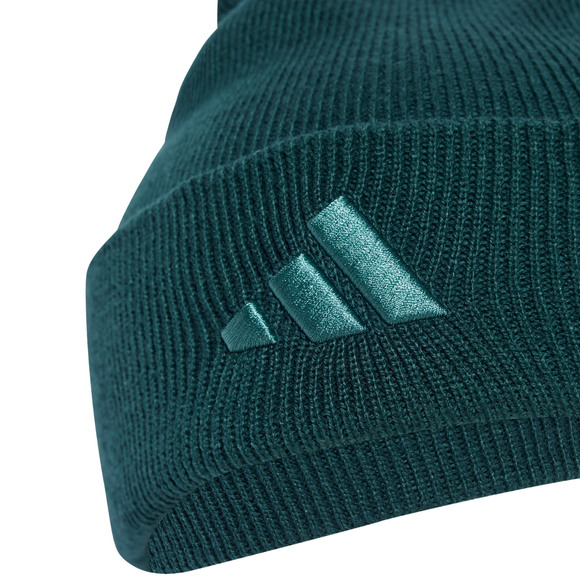 Czapka adidas New Logo Beanie Cuff zielona JX5747