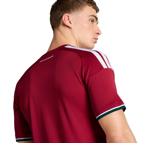 Koszulka męska adidas Hungary 26 Home Jersey Official bordowa JZ6975