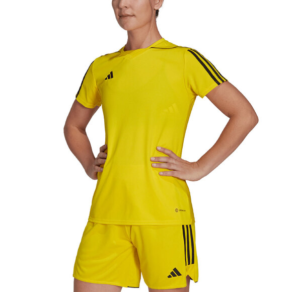 Koszulka damska adidas Tiro 23 League Jersey żółta HR4614