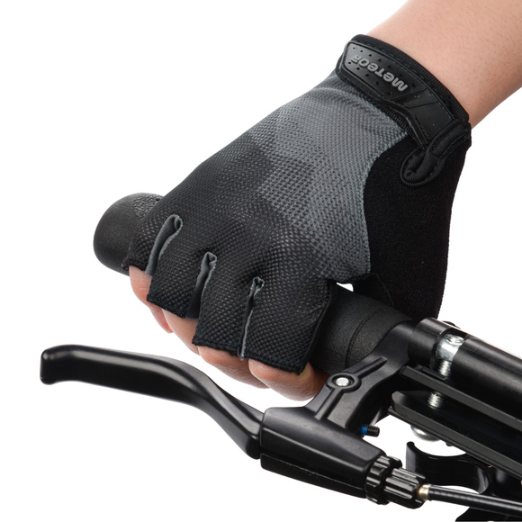 Rękawiczki rowerowe Meteor MX20 czarne 17621-17622