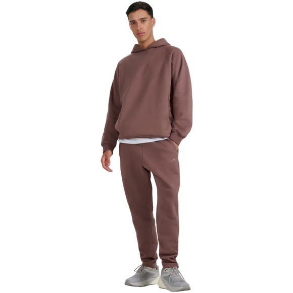 Bluza męska 4F M1946 ciemny brąz 4FWAW25TSWSM1946 80S