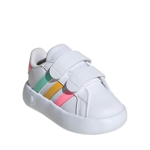 Buty dla dzieci adidas Grand Court 2.0 Kids białe IE1371
