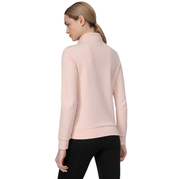 Bluza damska 4F pudrowy kolar H4Z22 BLD351 65S	