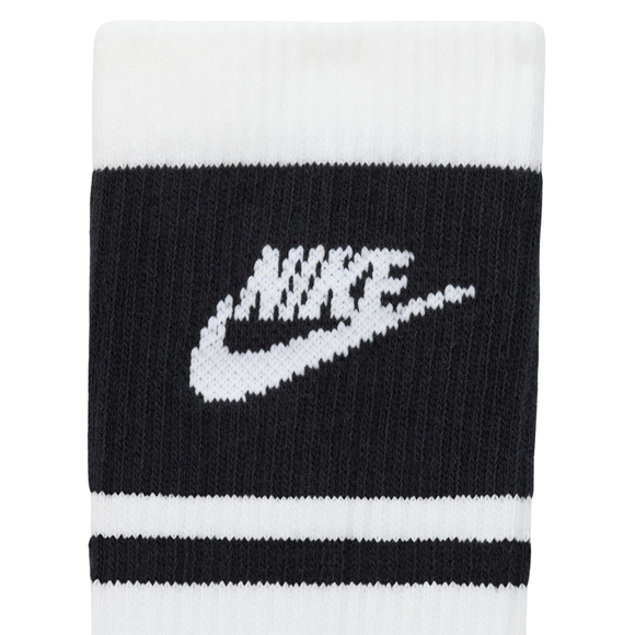 Skarpety Nike Everyday Elevated Crew 3 pary biało-czarne IM7949 901