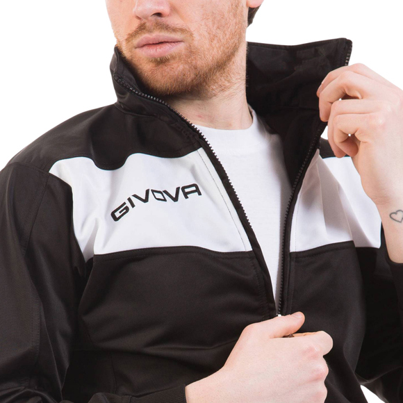 Dres Givova Tuta Visa Triacetato czarno-biały TR018 1003