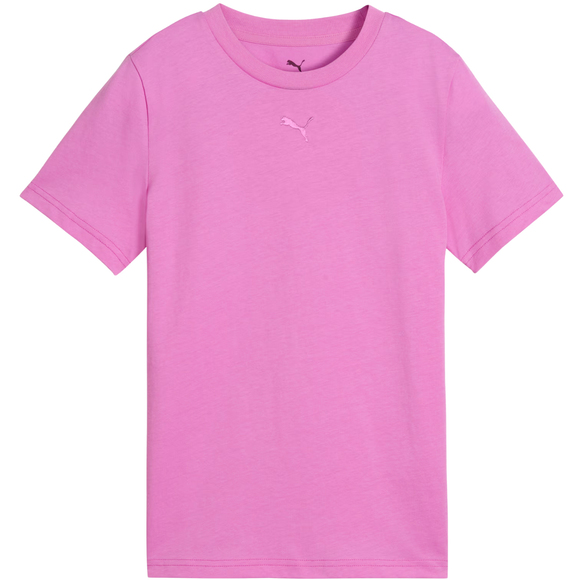 Koszulka dla dzieci Puma ESS Centered Cat Logo Tee różowa 692972 74