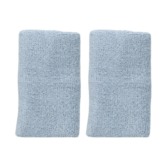 Frotka na rękę Asics Wrist Band  Long 2 szt. błękitne 3043A142 400