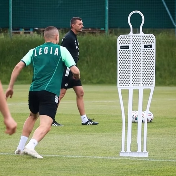 Mur piłkarski PRO 180 cm Niebieski