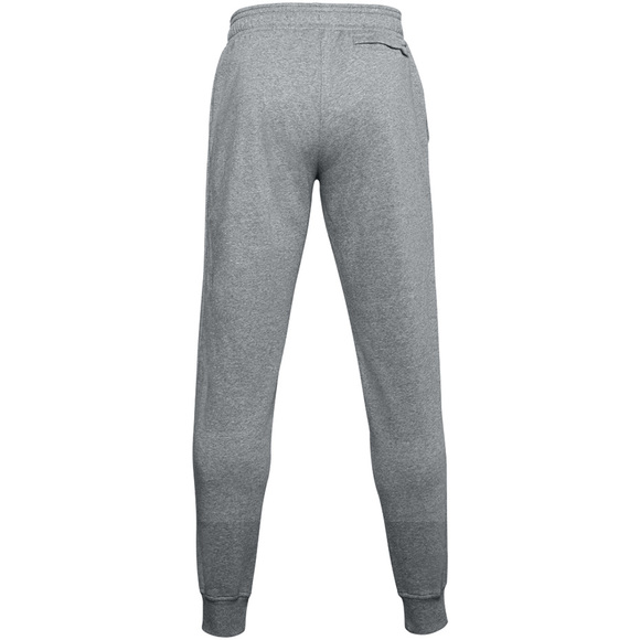 Spodnie męskie Under Armour Rival Fleece Jogger szare 1357128 012