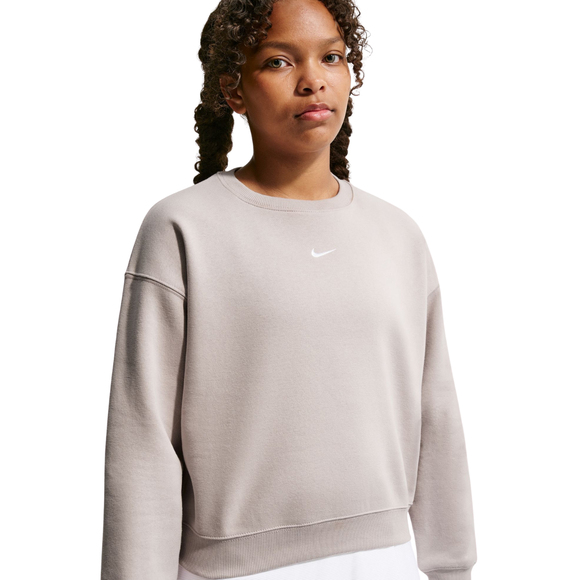 Bluza dla dzieci Nike Sportswear Studio beżowa IM5098 211