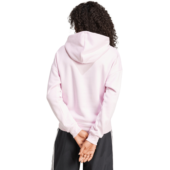Bluza damska adidas Essentials Small Logo Feel Cozy Hoodie różowa JN1856