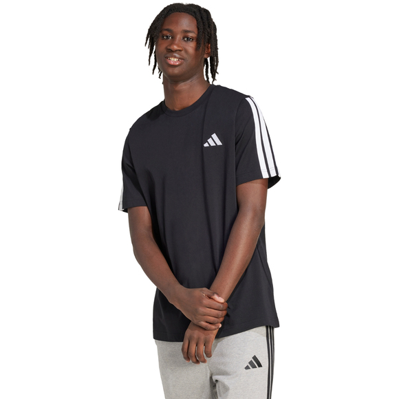 Koszulka męska adidas 3-Stripes czarna JV6783