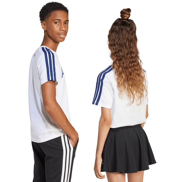 Koszulka dla dzieci adidas Codes Collegiate Graphic biała JI6674