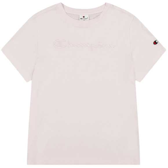 Koszulka damska Champion SS Tee jasnoróżowa 117650 PS195 