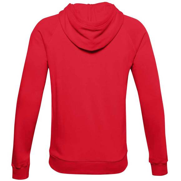 Bluza męska Under Armour Rival Fleece Hoodie czerwona  1357092 600