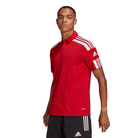 Koszulka męska adidas Squadra 21 Polo czerowna GP6429