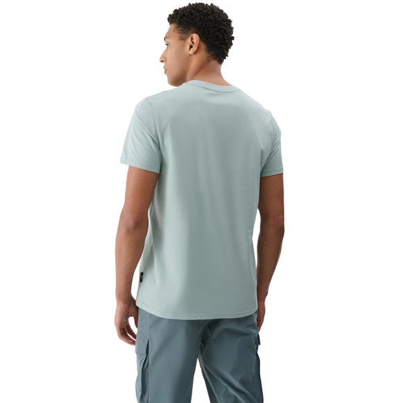 Koszulka męska 4F M2536 miętowa 4FRSS24TTSHM2536 47S