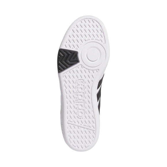 Buty dla dzieci adidas Hoops 4.0 biało-czarne JI3471