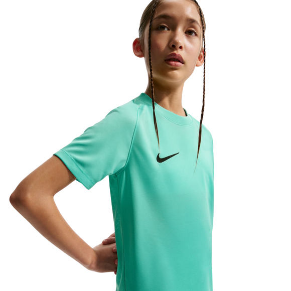 Koszulka dla dzieci Nike Dri Fit Park VIII turkusowa HV8182 354