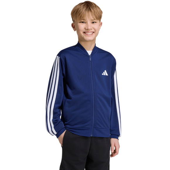 Bluza dla dzieci adidas Essentials Climacool granatowa KR2146