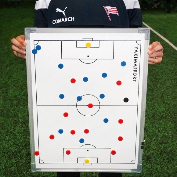 Tablica taktyczna 60x90 cm - piłka nożna