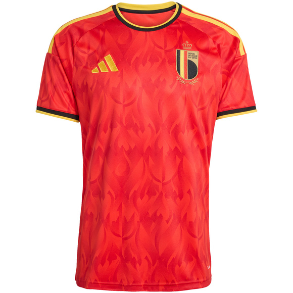 Koszulka męska adidas Belgium 26 Home Jersey czerwona JM8381