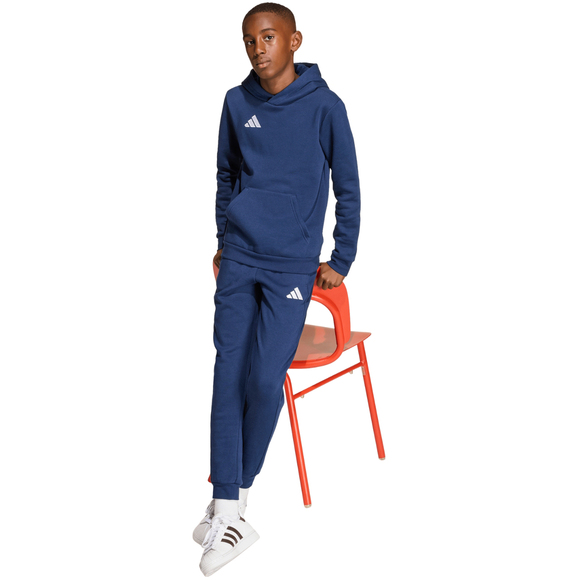 Bluza dla dzieci adidas Entrada 26 Hoody granatowa JZ6567