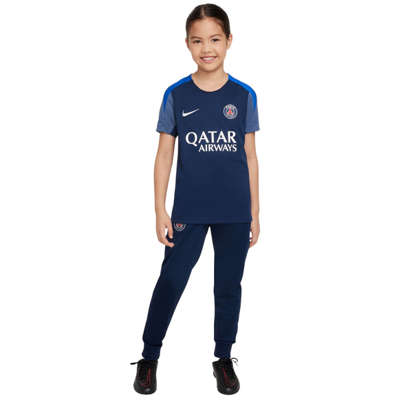 Koszulka dla dzieci Nike Paris Saint Germain Strike granatowa HJ7836 411