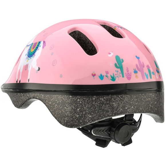 Kask rowerowy Meteor KS06 Lama rozm. S 48-52 cm różowy 24813