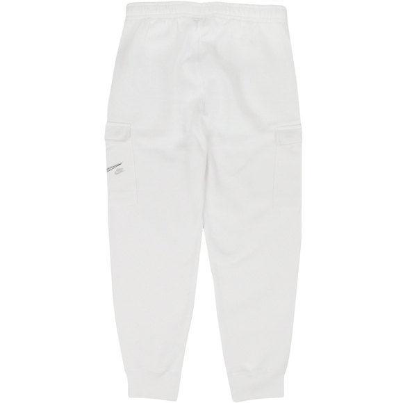 Spodnie męskie Nike Court Fleece Cargo białe DQ5477 100