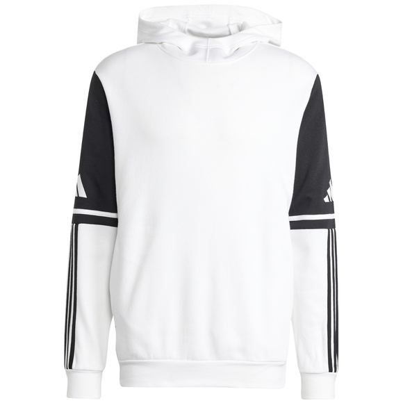 Bluza męska adidas Squadra 25 Sweat Hoodie biało-czarna JD2976