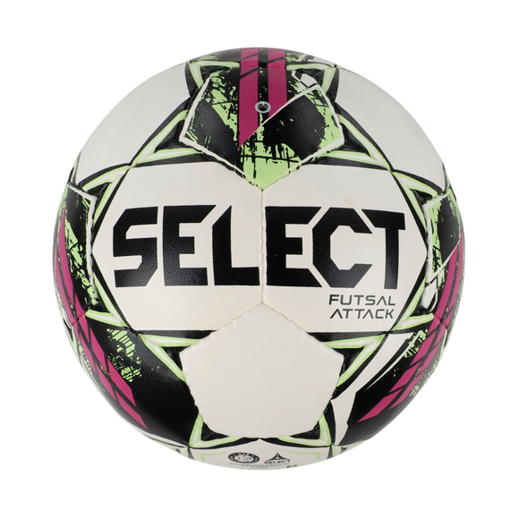 Piłka nożna Select Hala Futsal Attack v22 2 gatunek biało-różowa 17622/370016