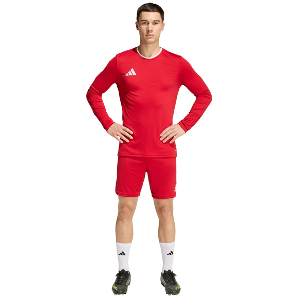 Koszulka męska adidas Entrada 26 Long Sleeve Jersey czerwona KF5847