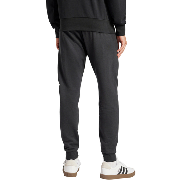 Spodnie męskie adidas Essentials Big Logo French Terry czarne IN6163