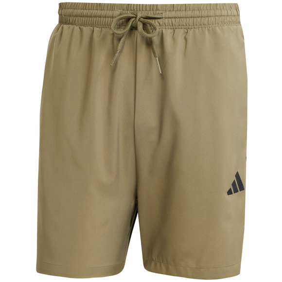Spodenki męskie adidas Essentials 3-Stripes Chelsea oliwkowe JW1901 