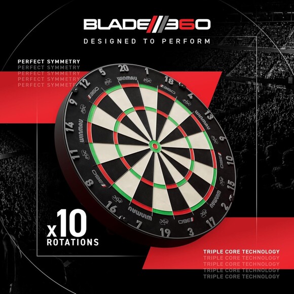 Tarcza sizalowa WINMAU BLADE 360 TRIPLE CORE