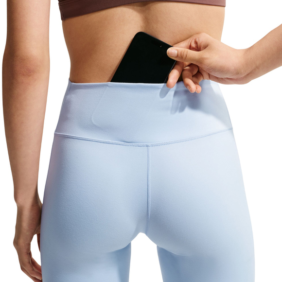 Legginsy damskie Nike One 7/8 jasnoniebieskie IO0579 407