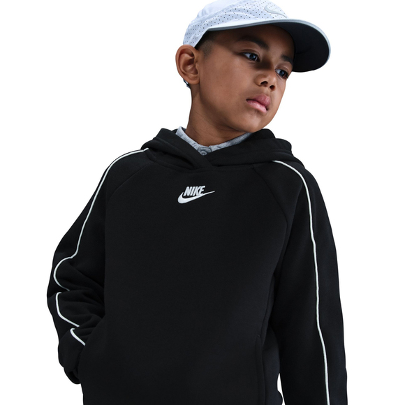 Dres dla dzieci Nike Sportswear Club Fleece czarny HQ9318 010