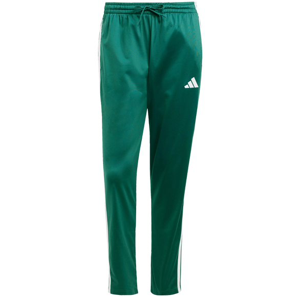 Spodnie męskie adidas 3-Stripes Tricot Regular-Fit Open Hem zielone JI8806