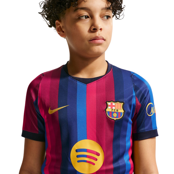 Koszulka dla dzieci Nike FC Barcelona 2026/27 Stadium Home bordowo-niebieska II1624 683