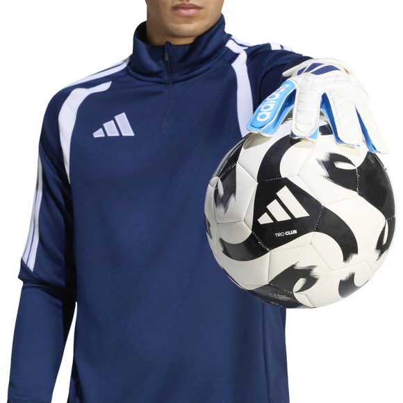 Rękawice bramkarskie adidas Copa Club biało-niebieskie KE9731