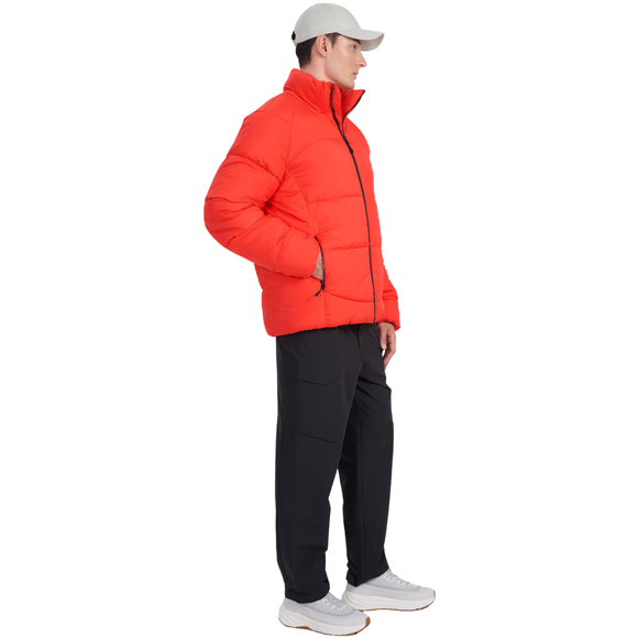 Kurtka puchowa męska 4F M0707 czerwona 4FRAW25TDJAM0707 62S