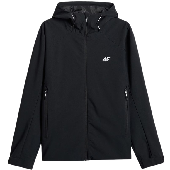 Kurtka męska techniczna 4F M1120 głęboka czerń 4FWSS26TTJAM1120 20S