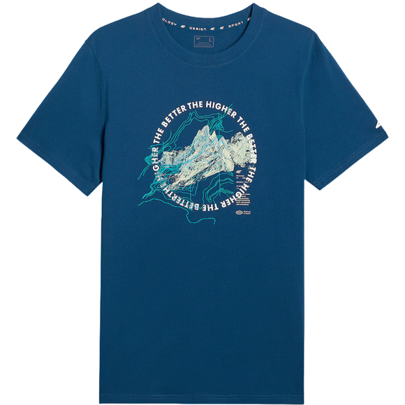 Koszulka męska 4F M2822 morska zieleń 4FWSS26TTSHM2822 46S