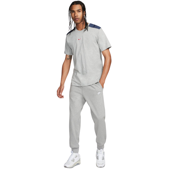Spodnie męskie Nike Club Knit Jogger szare FQ4330 063
