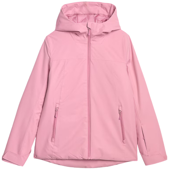Kurtka narciarska damska 4F F0954 różowa 4FWAW25TTJAF0954 54S