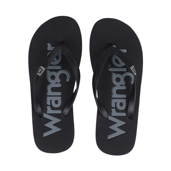 Klapki męskie Wrangler Cole Flipflop czarne 20251043 25Y